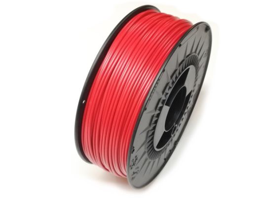 3D Filament ABS Premium Line 2,90 mm Rund Rot 1 kg auf Spule
